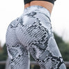 Sexy Women's Snake Skin Printed Sport Leggings