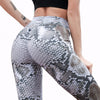 Sexy Women's Snake Skin Printed Sport Leggings