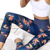 Women's Leaf Pattern Fitness Leggings